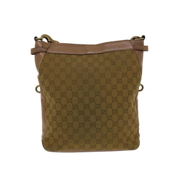 Pre Loved GUCCI  GG Canvas Shoulder Bag Brown 109097 Auth 49074 - Picture 2 of 10